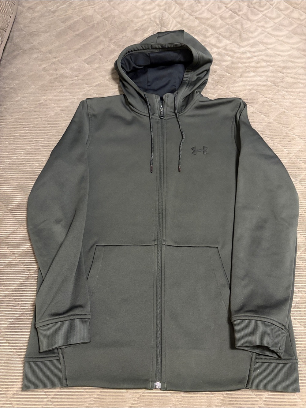 Under Armour Full-Zip Hooded Performance Jacket Sz M